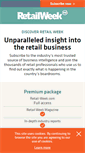 Mobile Screenshot of info.retail-week.com